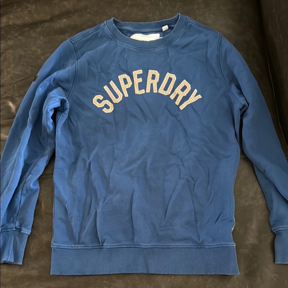 Superdry Men's Blue Sweater